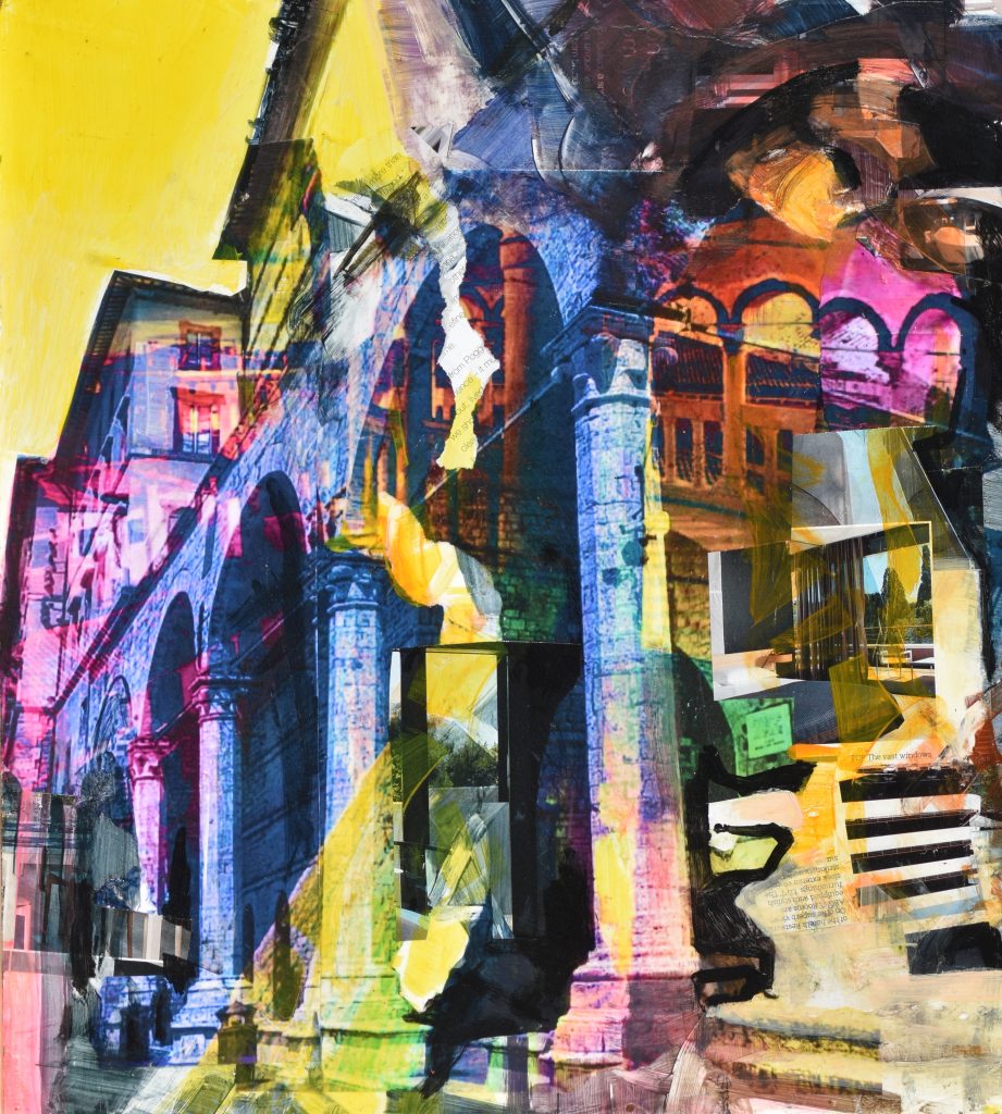 Corner of Piazza IV Novembre - Perugia, Italy
