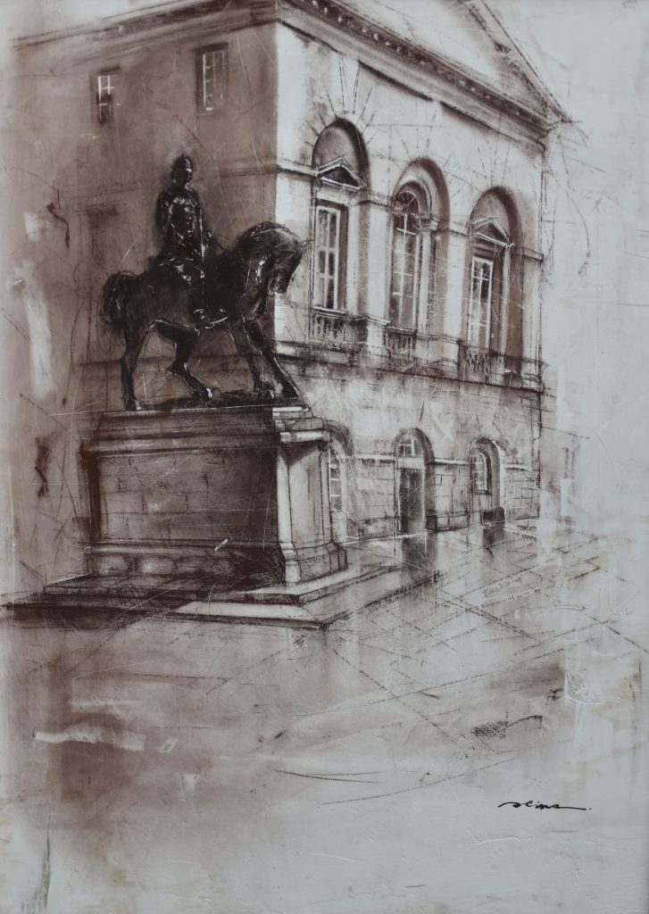 Statue of Field Marshal Earl Roberts on Horse Guards Parade - Westminster, London